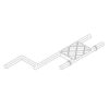 AXLE, FRONT RXN17 PB138
